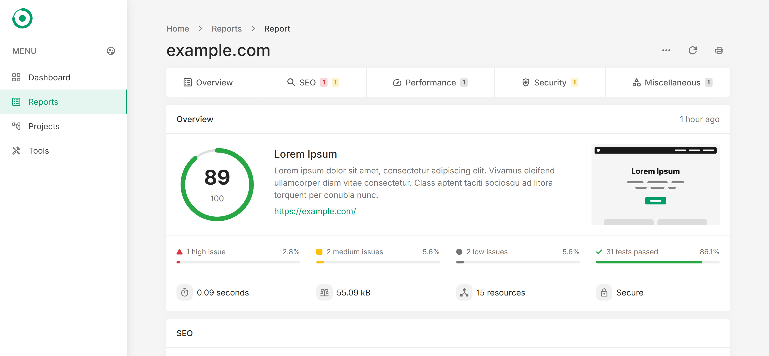 Lite Tech Web Audit
